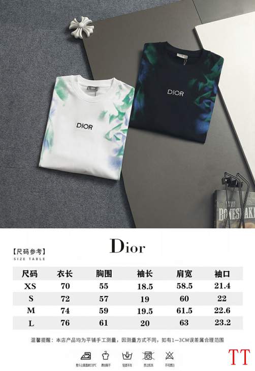 Dior T Shirts Short _SKUDiorXS-L20tr5215549